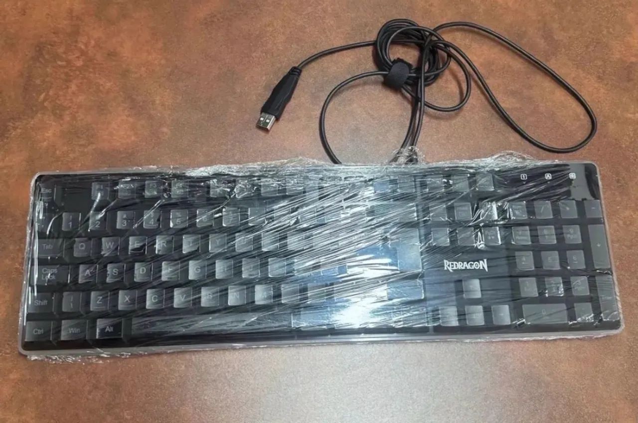 KIT TECLADO, MOUSE E MOUSEPAD REDRAGON S107 - Foto 4
