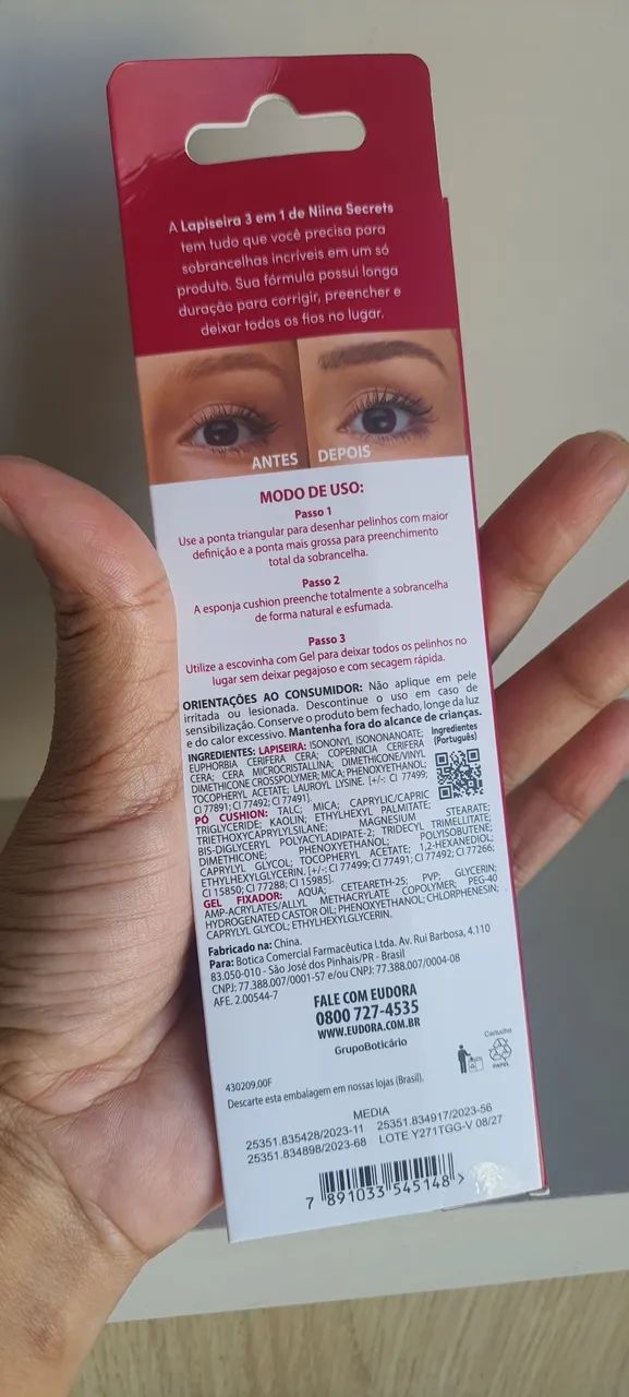 Lapiseira de sobrancelha  - Foto 2