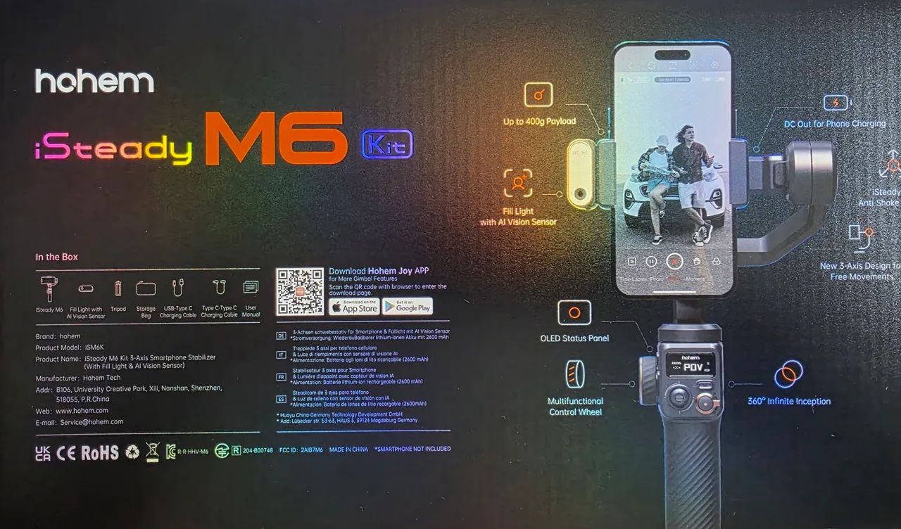 Hohem M6 Kit - "Seminovo"  - Foto 3