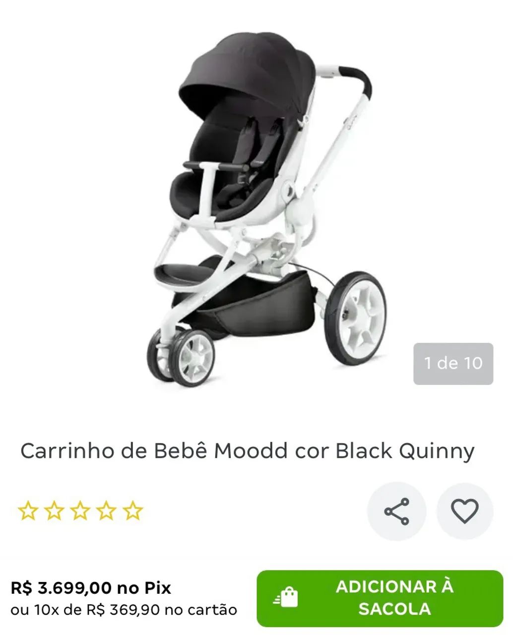 Carrinho de Bebê  - Foto 3