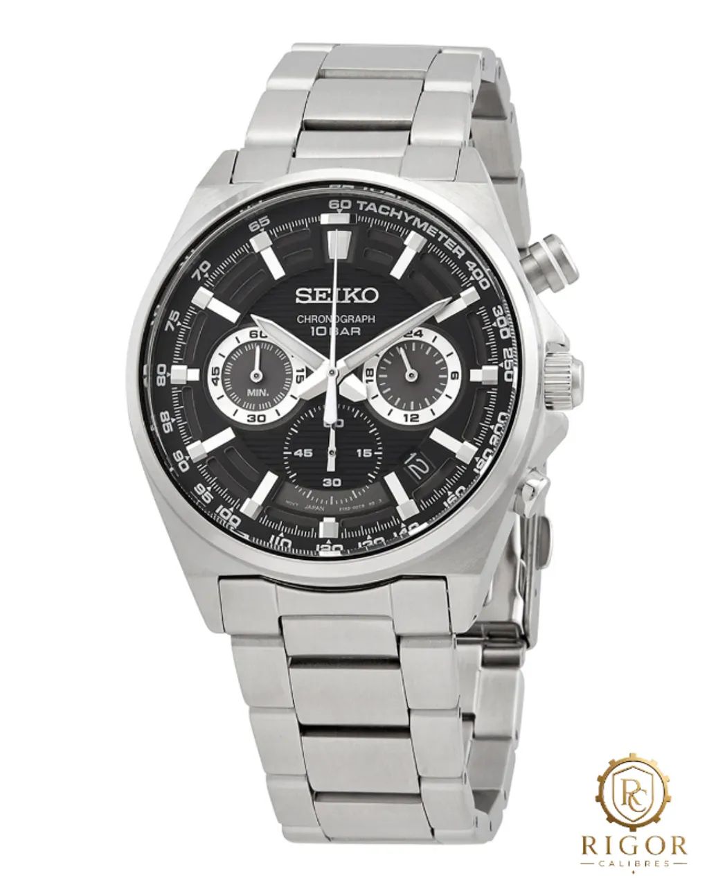 Relógio Seiko Chronograph SSB397P1 - Mostrador Preto caixa 41mm