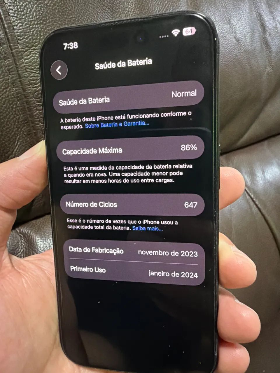 iphone 15 Pro - 128gb - IMPECÁVEL  - Foto 5