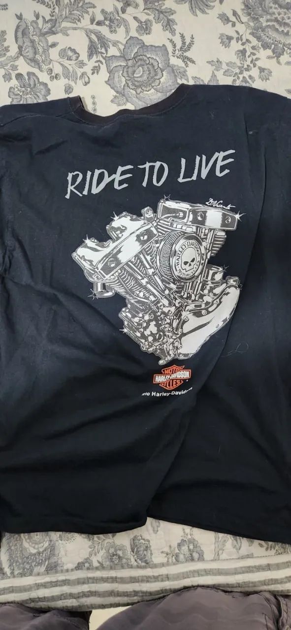 Camisa Manga Harley Davidson  - Foto 2