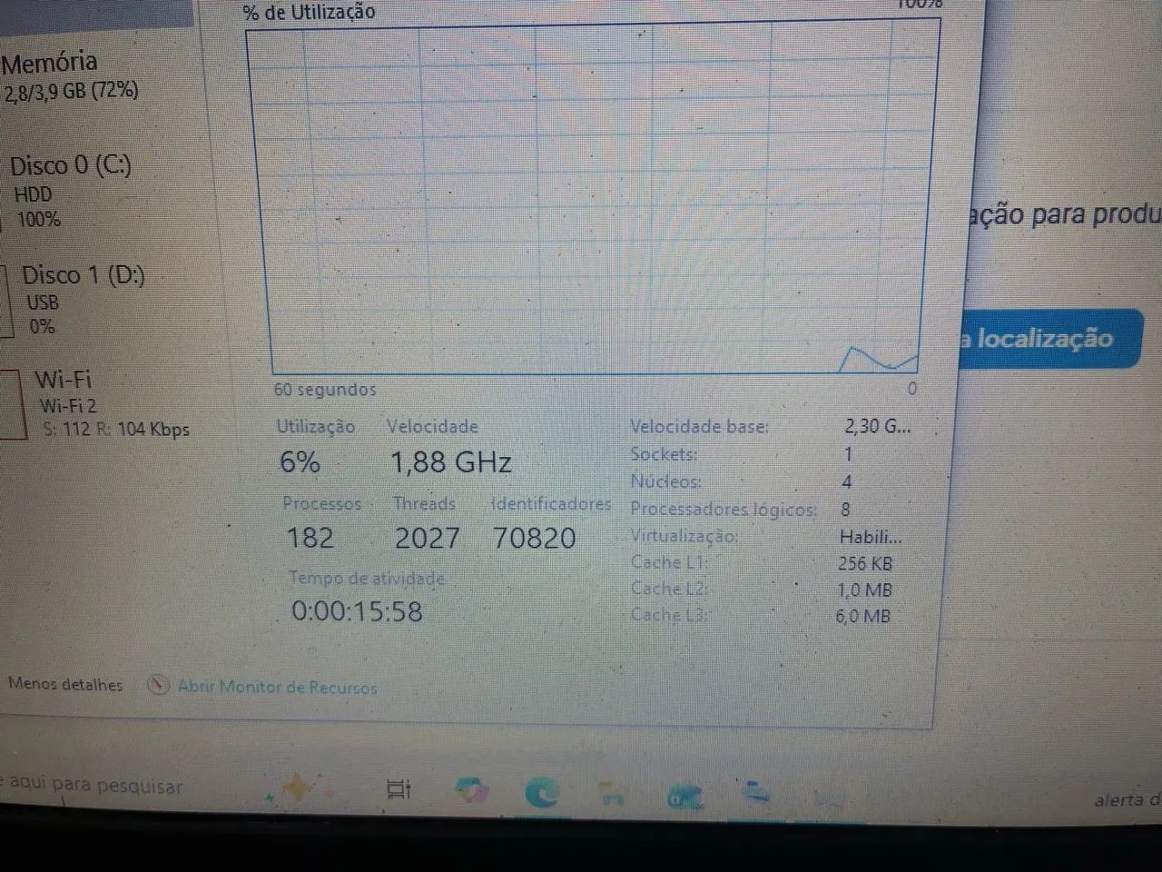 Notebook Asus k45vm, retirada de peças!! - Foto 5