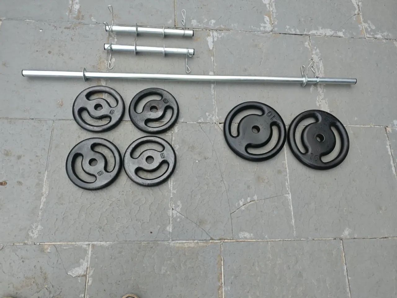 Anilhas para musculação 