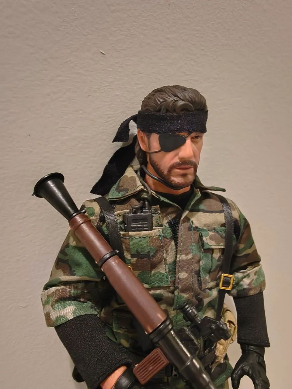 Boneco action figure Naked Snake Metal Gear mgs3 escala 1/6 30 cm