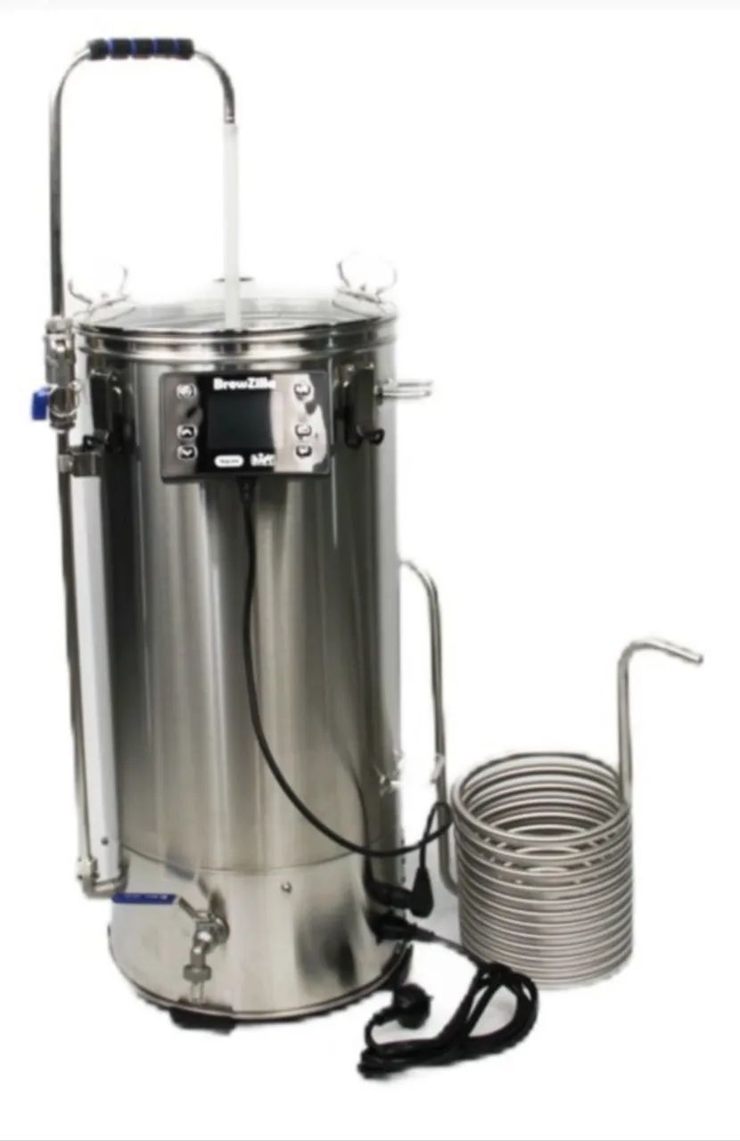 Microcervejaria brewzilla 35L em aço inox 304 completa - Foto 2