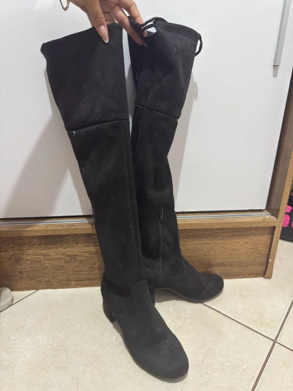 Bota cano alto n34 - Foto 2