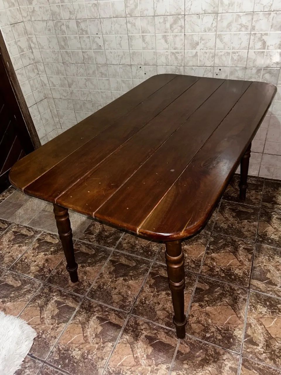 Mesa de madeira maci ça  - Foto 2