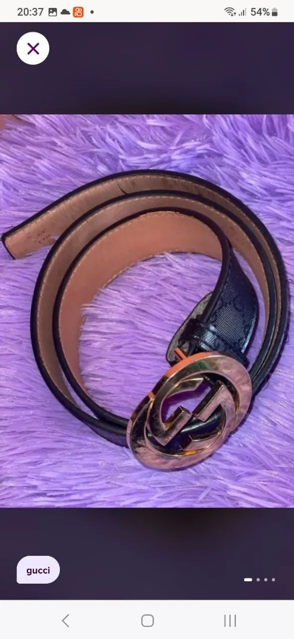 Cinto gucci 