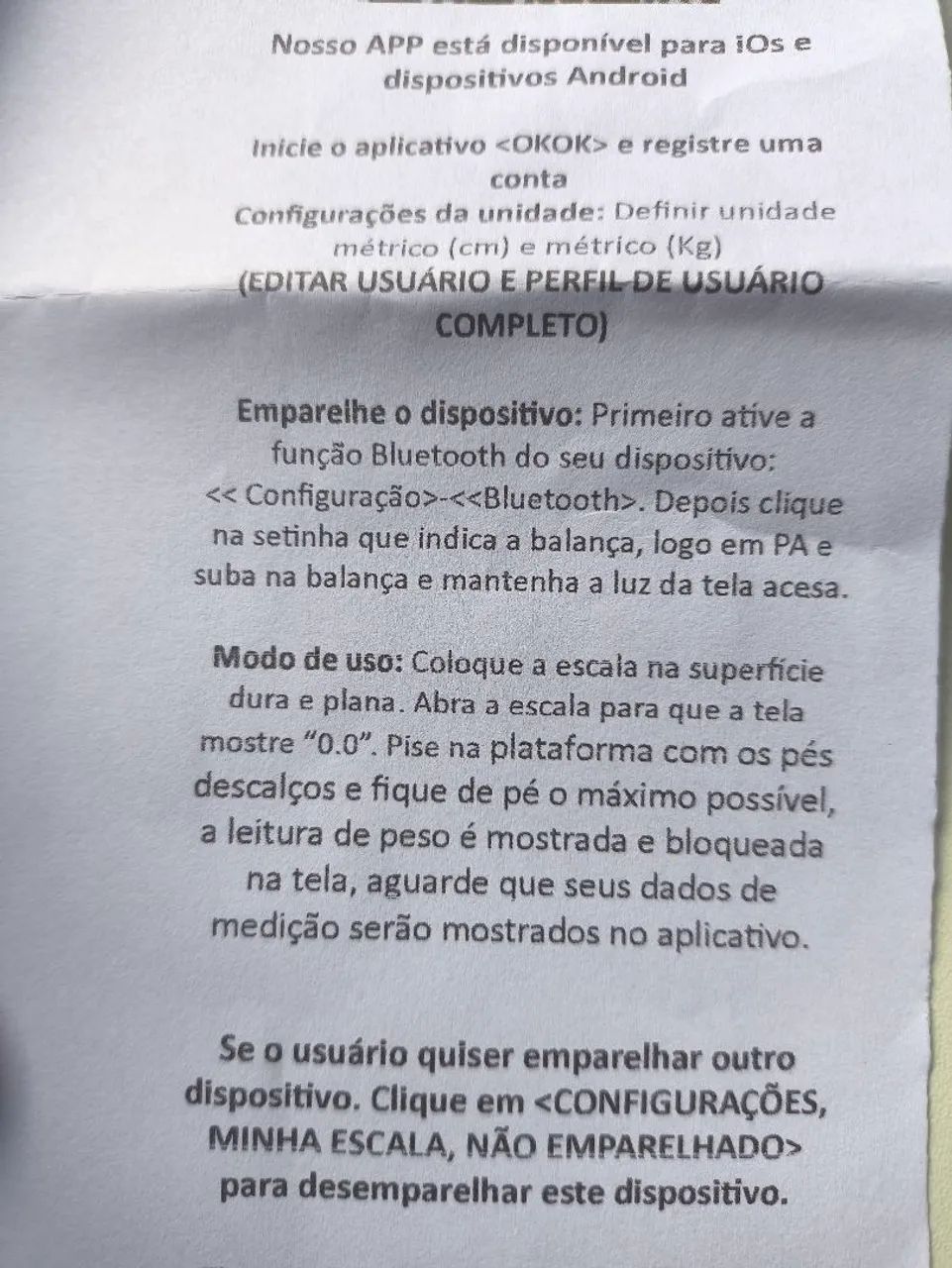 Balança corporal digital  - Foto 5