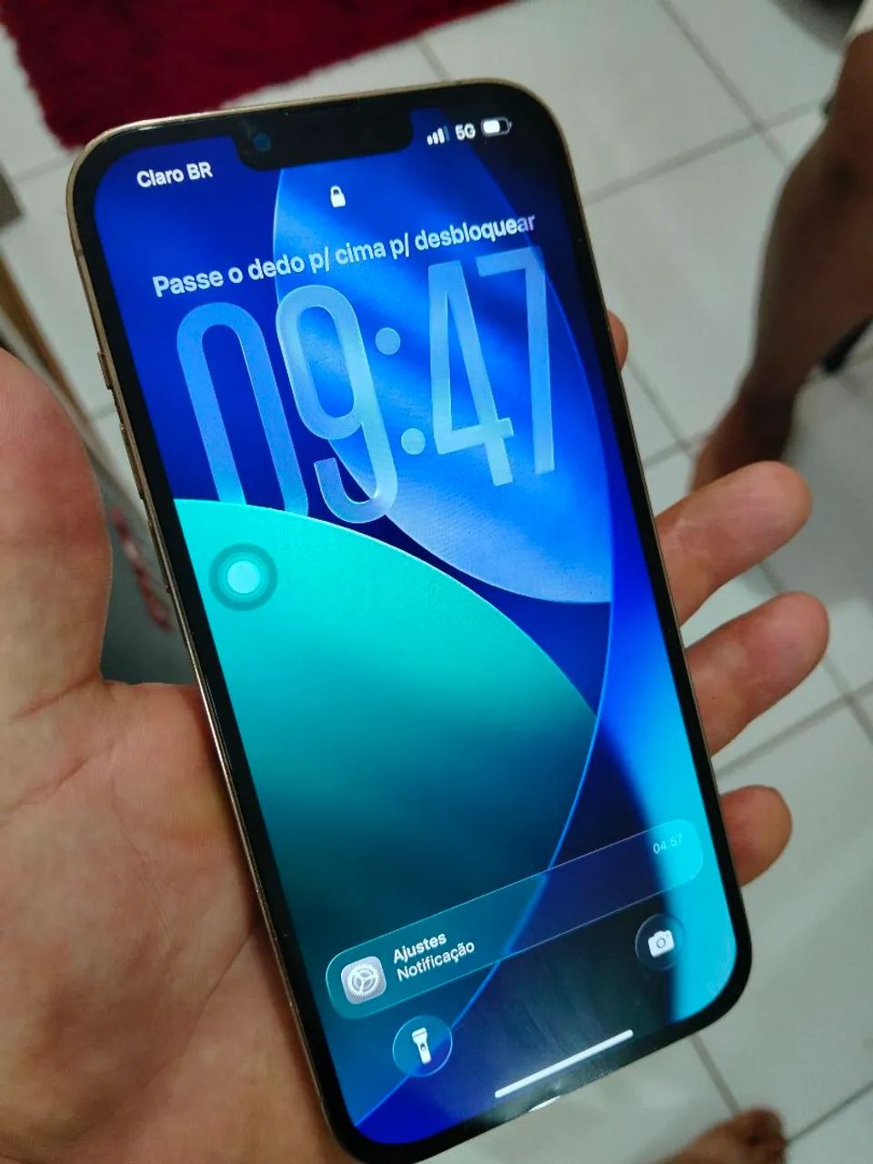 IPHONE 13 PRO MAX 128 GB FACE ID OK TUDO PEGANDO PERFEITAMENTE