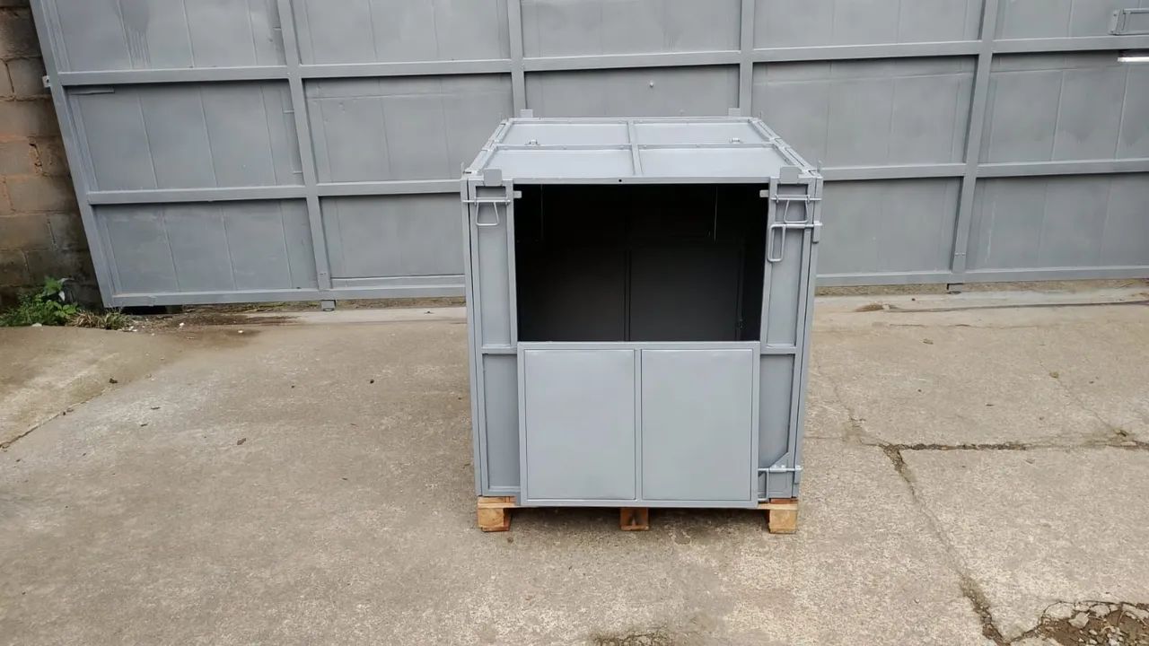 Gaiola container 1,00 X 1,20 X 1,00  - Foto 2