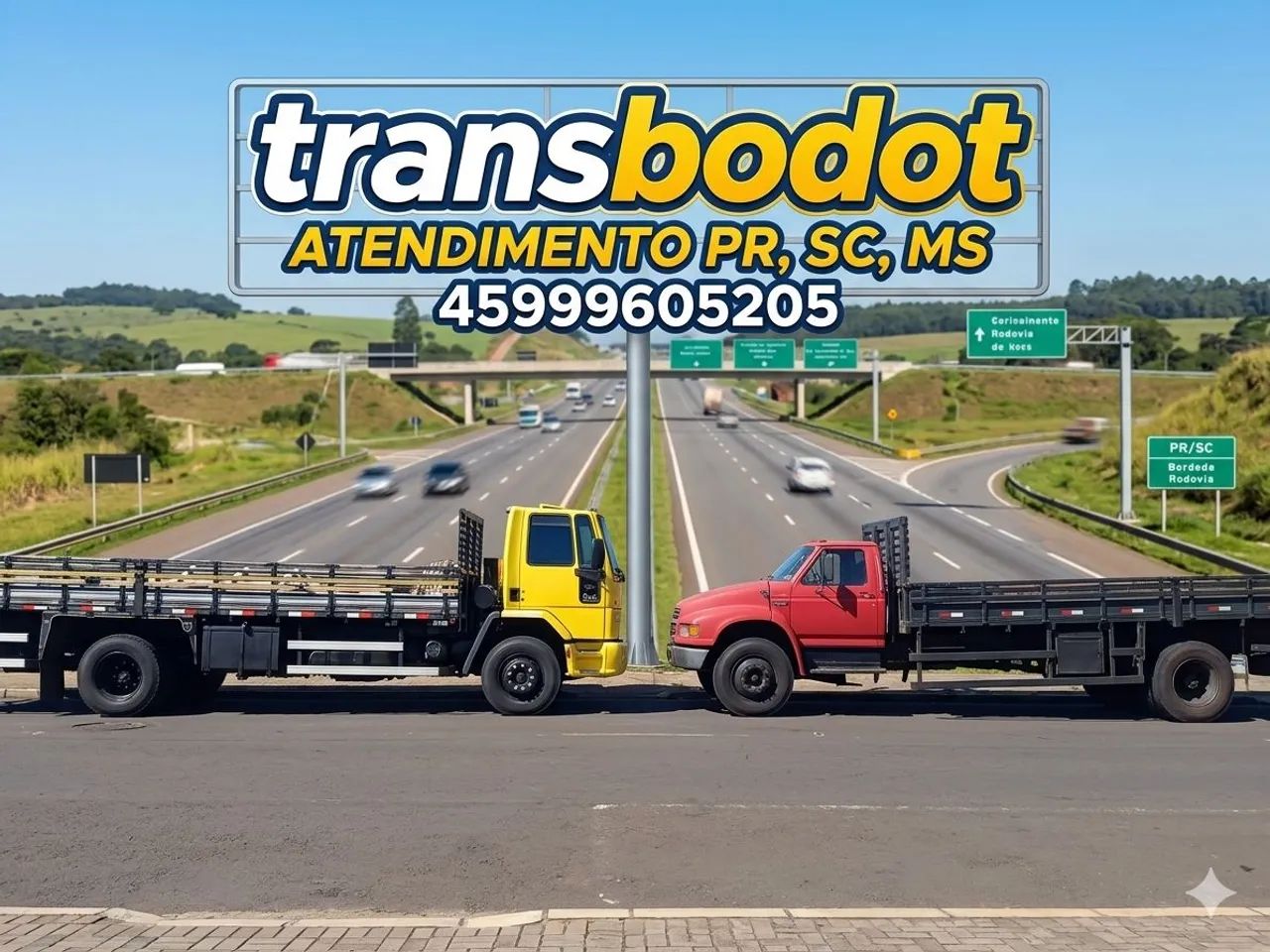 Fretes e Transportes Rodoviário, pr, sc ms
