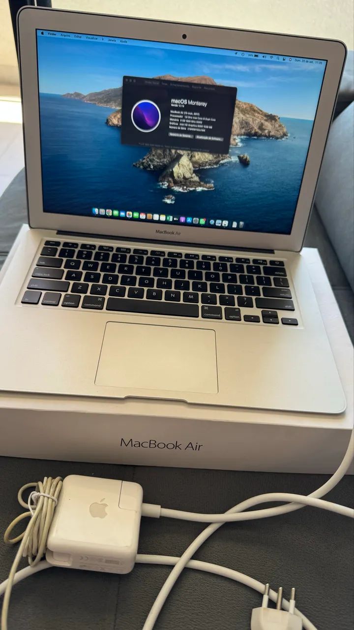 Mac book Air 2018, completo 