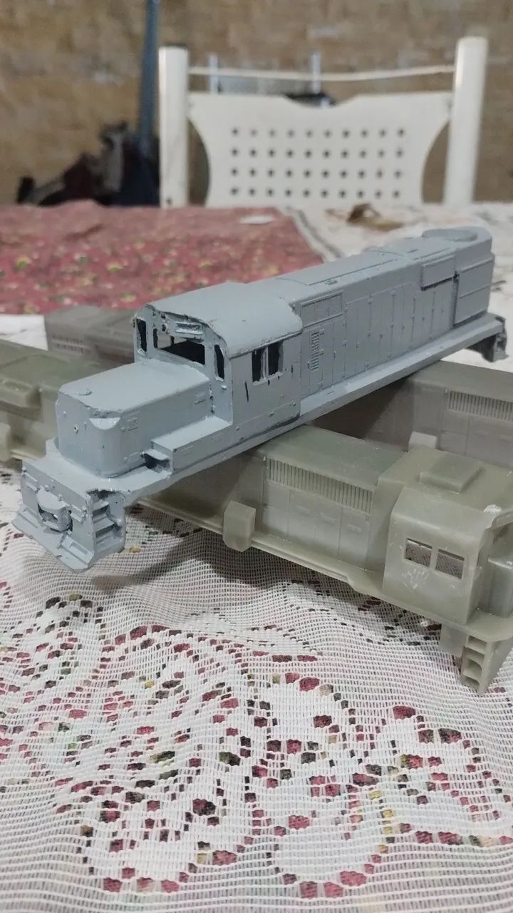 Carcaça de locomotiva Ho  - Foto 4