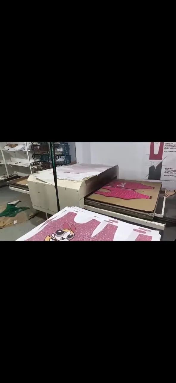 Sublimação máquina grande 