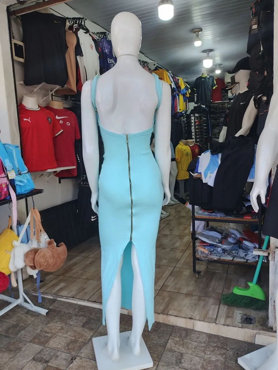 Vestido Tubinho azul  - Foto 2