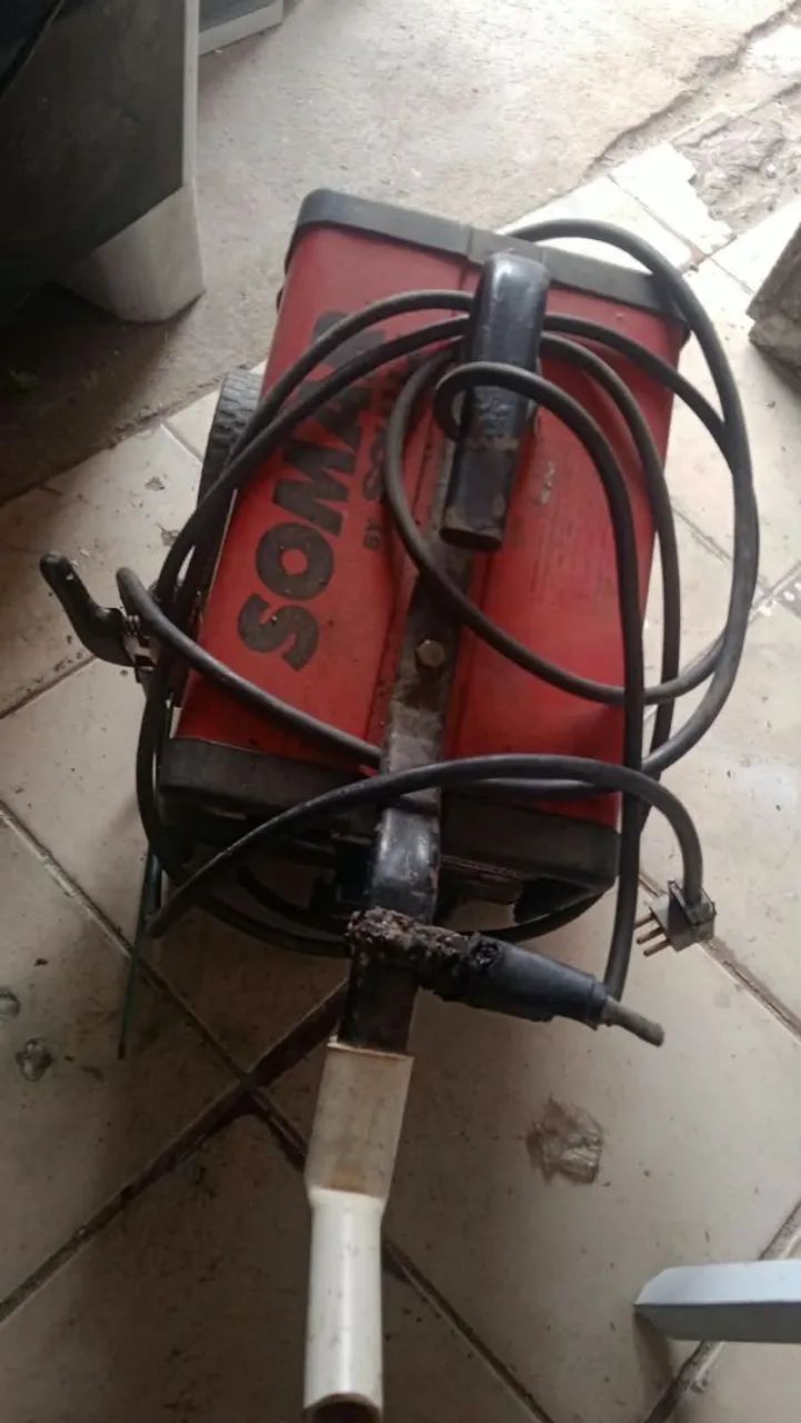 Máquina de solda soma compacta com rodinhas  - Foto 2
