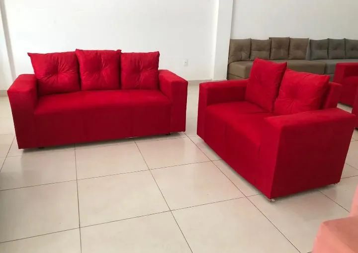 JOGO DE SOFÁ 2&3 LUGARES NOVO EM OFERTA ?