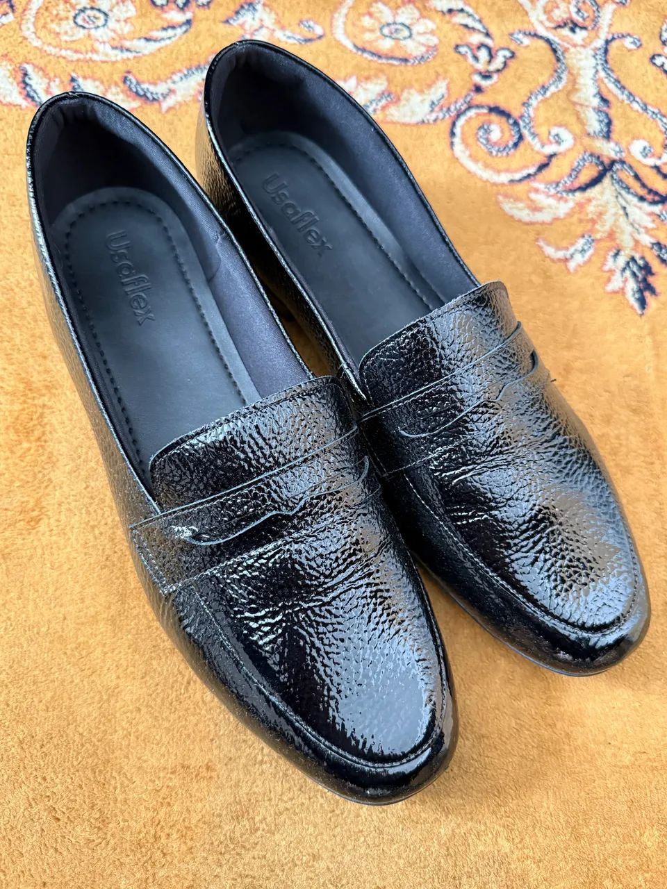 Mocassim usaflex couro legítimo 39