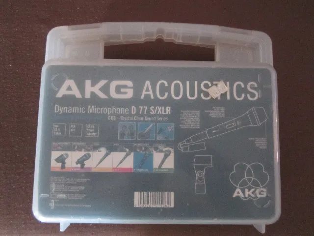 microfone akg acoustics d77 s/xlr - Foto 4