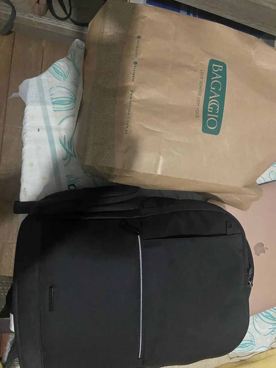 Mochila Executiva Bagaggio preta - Foto 3