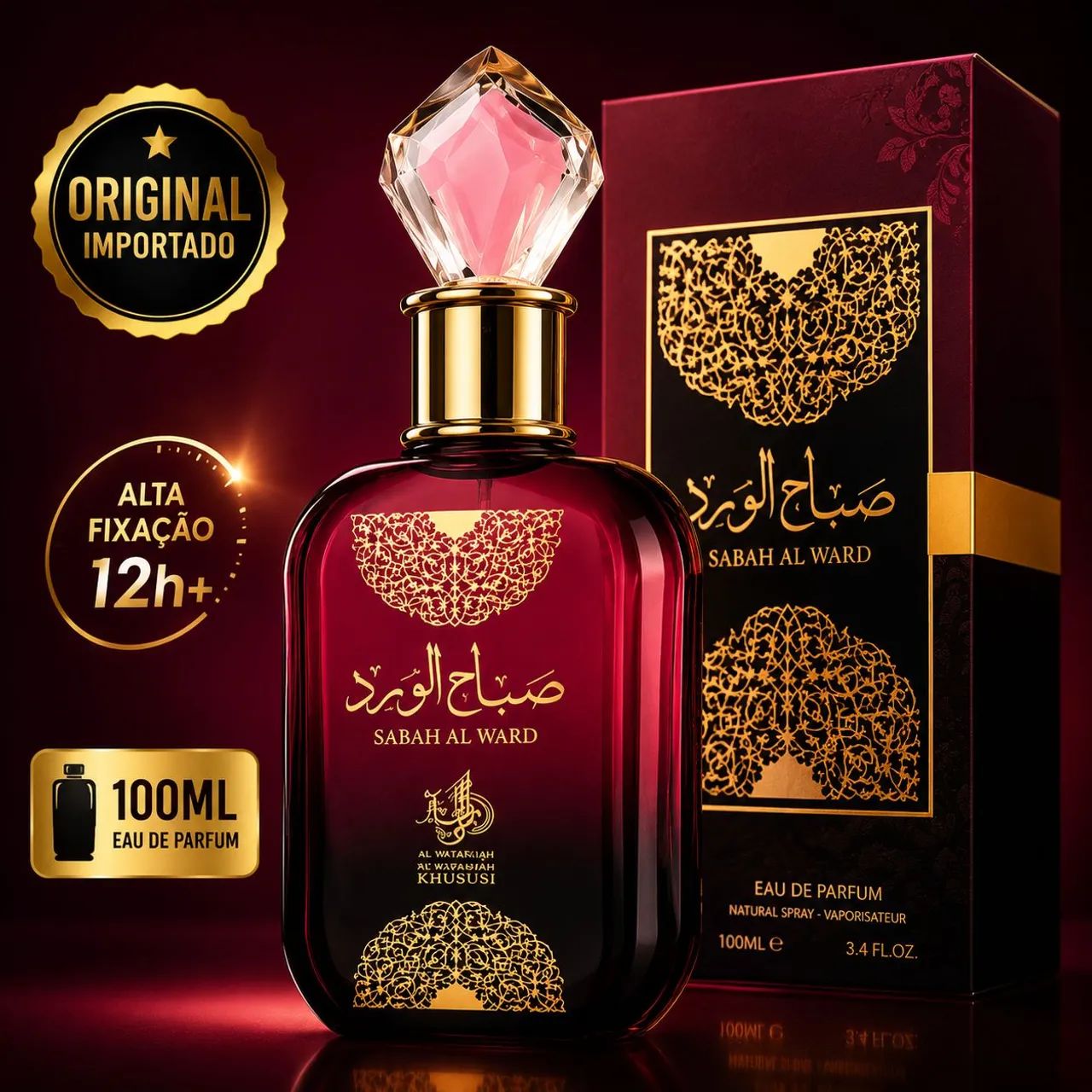 Perfume Sabah árabe feminino