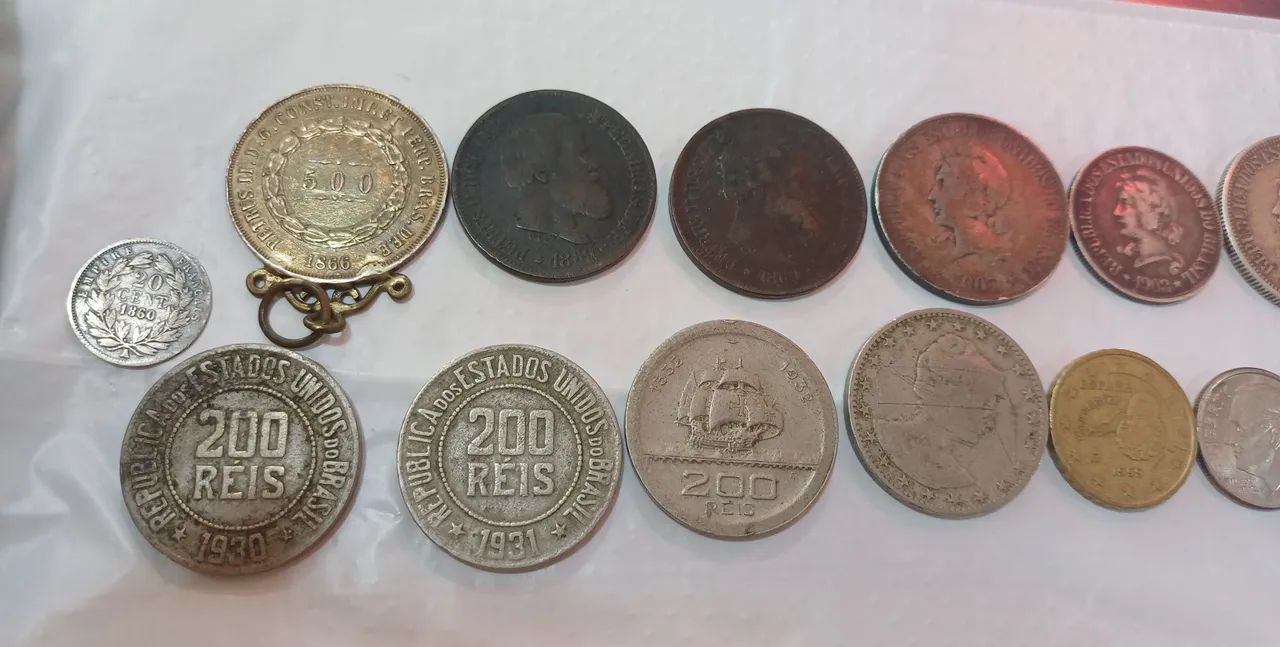 Moedas antigas  - Foto 5