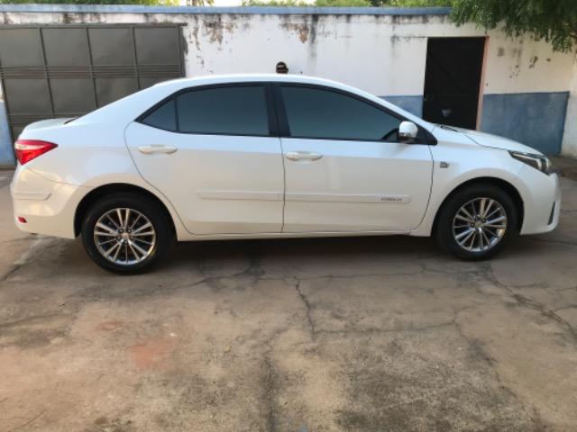 Corolla XEI 2015 branco perolizado. Carro extra com 65 mil km! - Foto 7