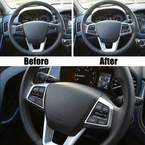 Moldura para Hyundai Creta, volante, maçanetas, ar condicionado e etc (incluído PCD) - Foto 3
