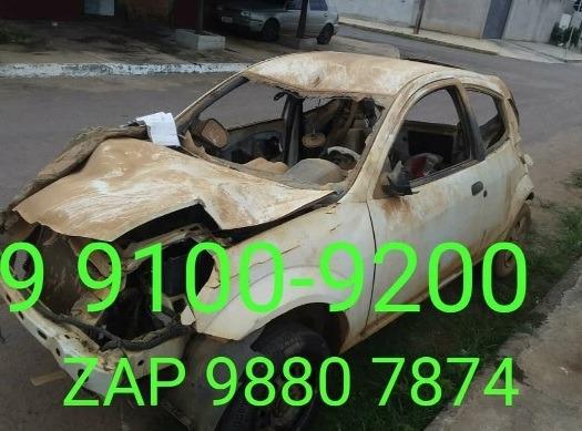 Ford Ka sucata baixada no detran