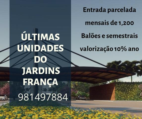 Jardins França - Últimos lotes, negociação especial