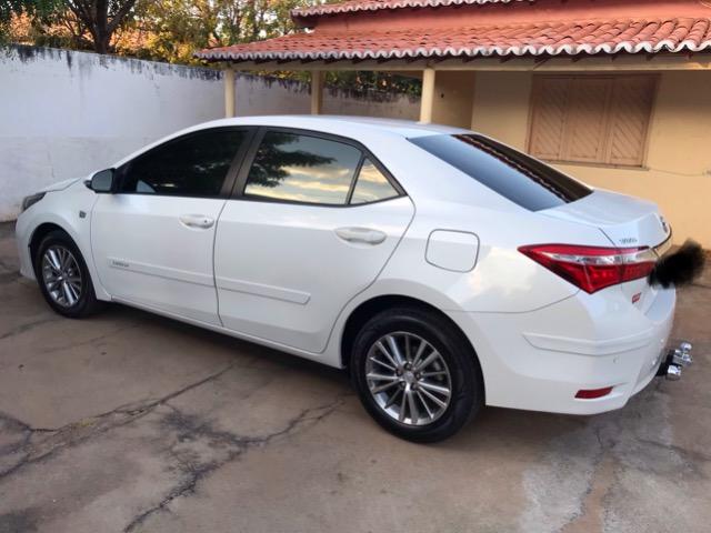 Corolla XEI 2015 branco perolizado. Carro extra com 65 mil km! - Foto 8