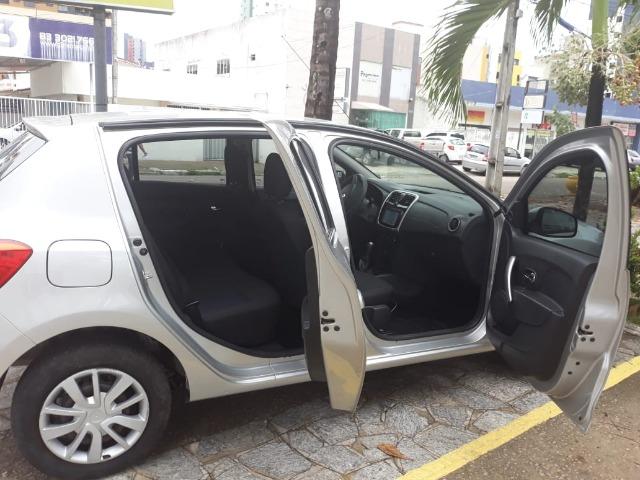 Sandero Expression, Ano 2015, completo, Aceitamos carro de menor valor - Foto 7