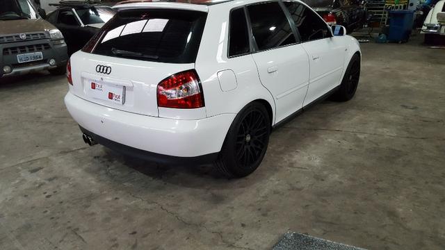 Audi A3 Turbo 253 CV Rodas 18, DVD Pioneer Preparação leve, impecável!!! - Foto 9