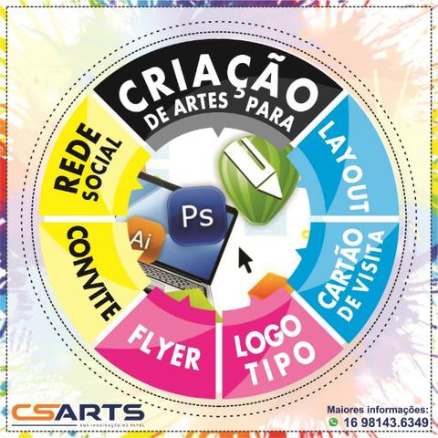 Criação de logotipo, flyers e muito mais