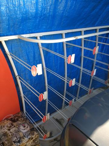 Frente de salão com espelho e outros para salão 250,00 ACEITO CARTÃO! - Foto 3