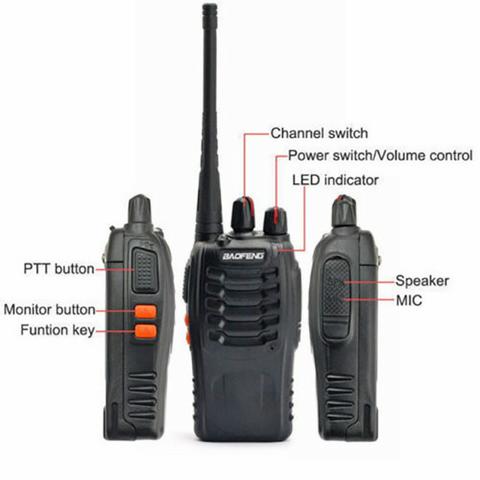 Radio Comunicador Walk Talk Baofeng Bf-888s Grandes Empresas Ydtech - SKU: 82368 - Foto 5