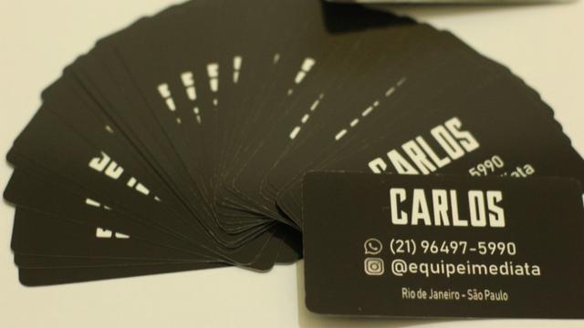 Cartões de Visita em PVC - Foto 2