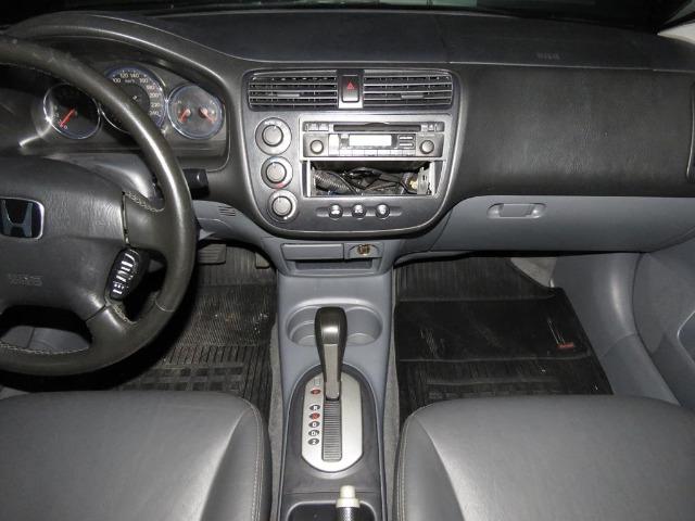 Honda Civic 1.7 EX 16v 4p Automático Blindagem III-A Completo C/ Couro - Foto 11