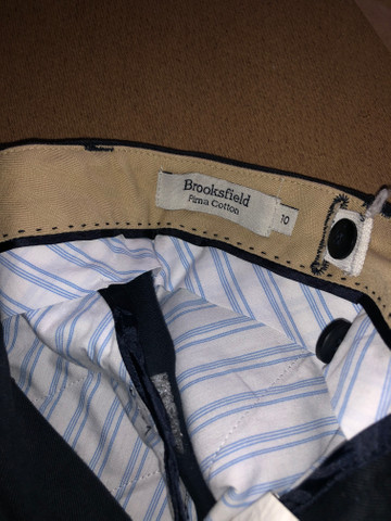calça social brooksfield