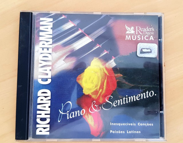 5 CDs Richard Clayderman - Piano & Sentimento - Foto 4