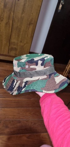 Chapéu boonie hat woodland padrão americano - Foto 2