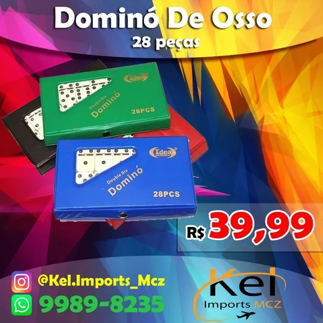 domino,domino osso,domino grosso,domino 12mm,jogo domino