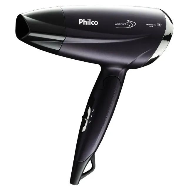 Secador de Cabelos Philco Compact 2 Velocidades 1200W de potência - Bivolt - Foto 2
