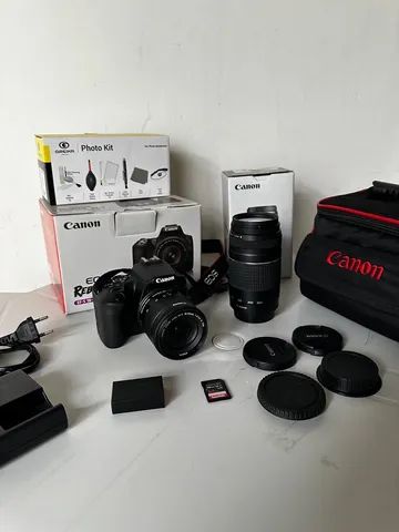 Canon SL3 Rebel + 18-55mm Kit + Brinde (Nota Fiscal)