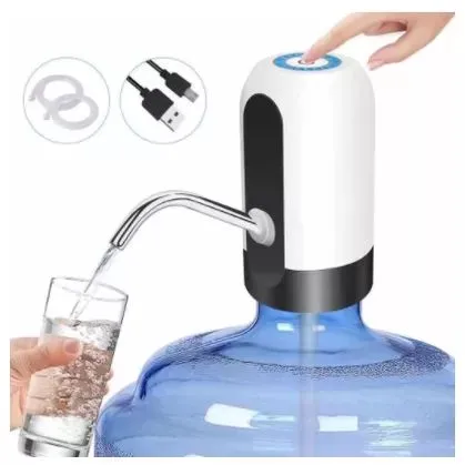 Bomba Elétrica Universal com Carregamento USB para Galão Garrafão de água
