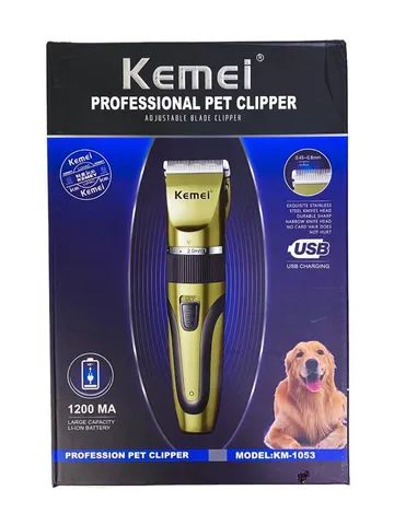 Máquina de Tosa Higiênica Kemei Para Pet - Foto 2