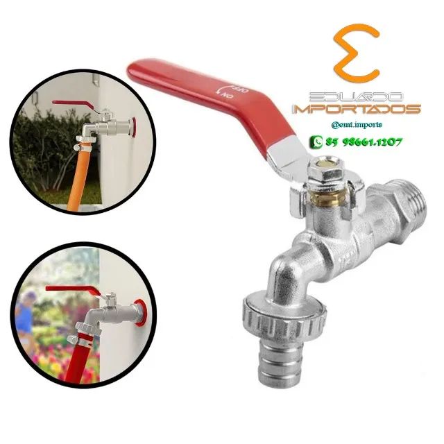 Torneira Esfera 1/2 com Alavanca BOM-2018